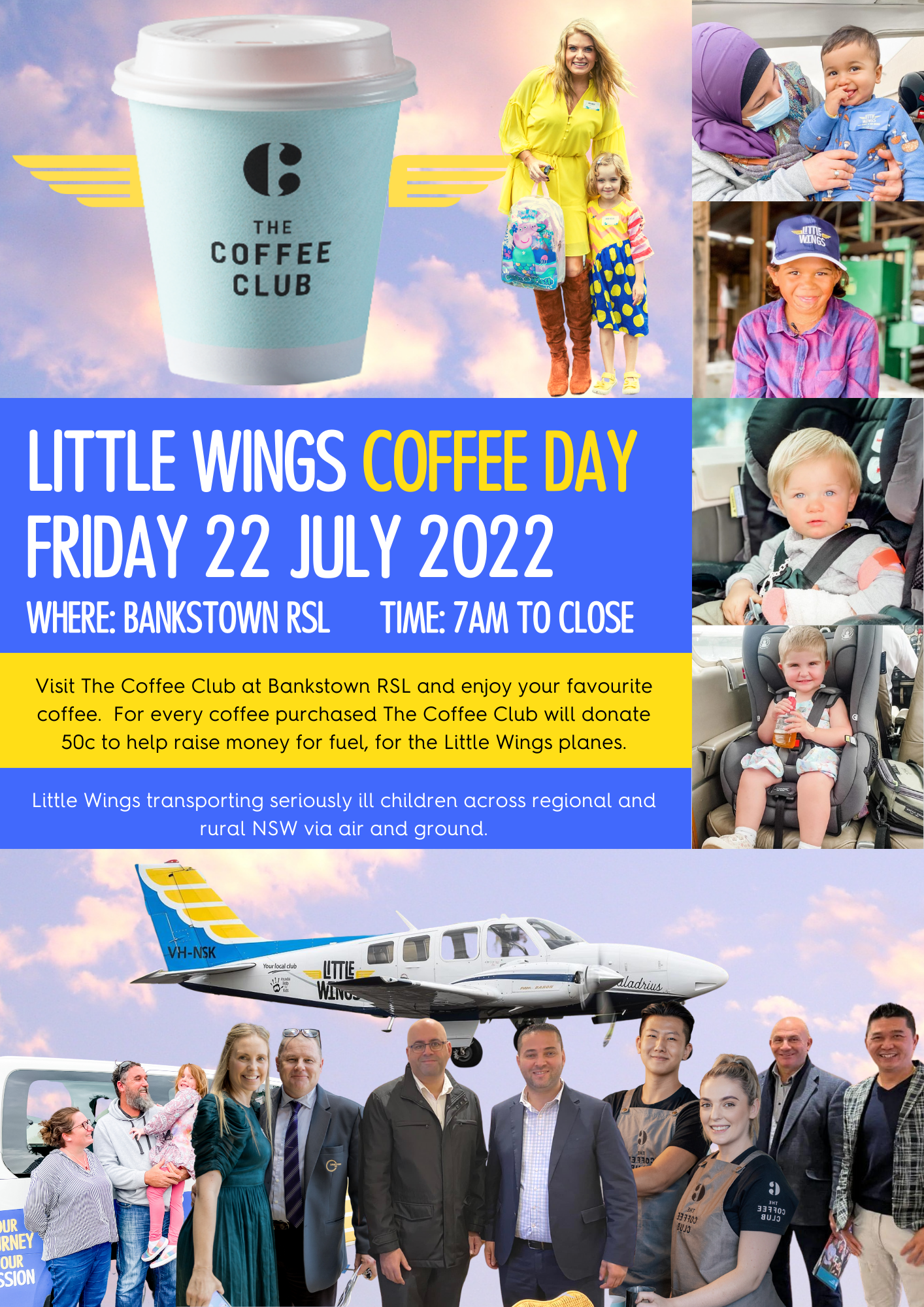 Little Wings Coffee Day Poster Website